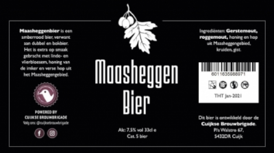 Maasheggen Bier | Cuijkse Brouwbrigade